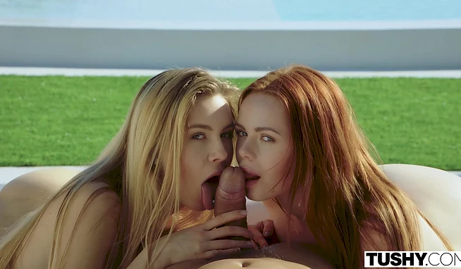 Сексуальные похождения нимфоманок Алесии и Элли